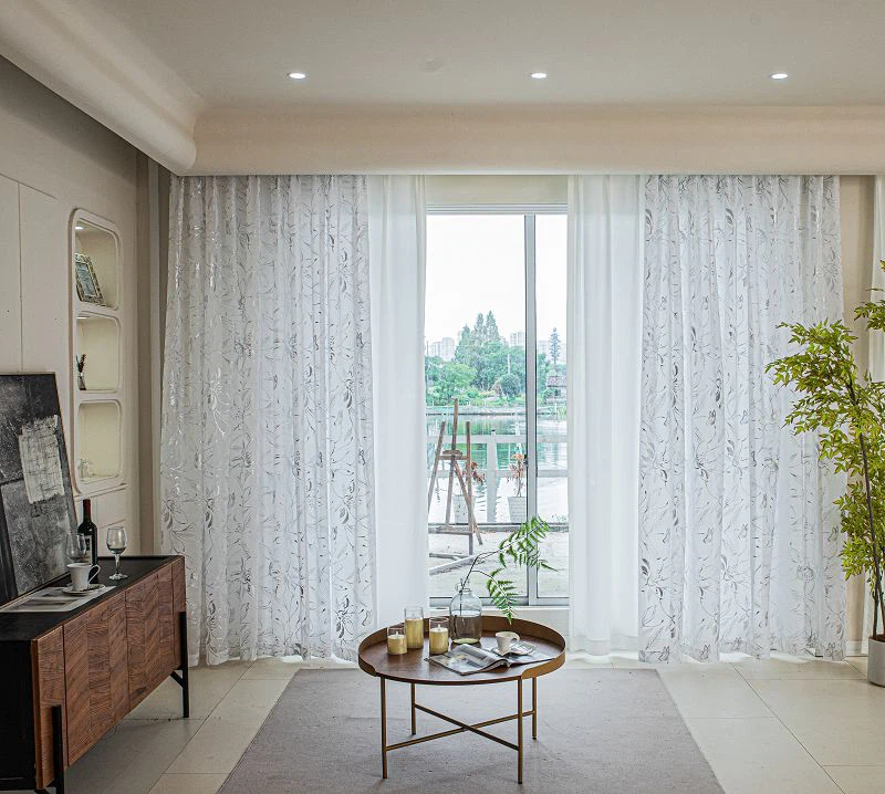 Doli FabricWindow Screen med Lotus og Sølvfolie